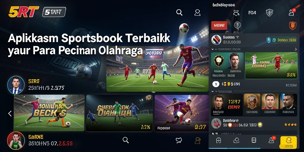 Tampilan antarmuka 5RT yang menarik dan mudah dipahami.