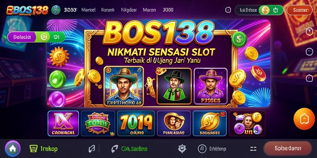 Gameplay Slot BOS138 yang menampilkan pengalaman bermain yang menarik.