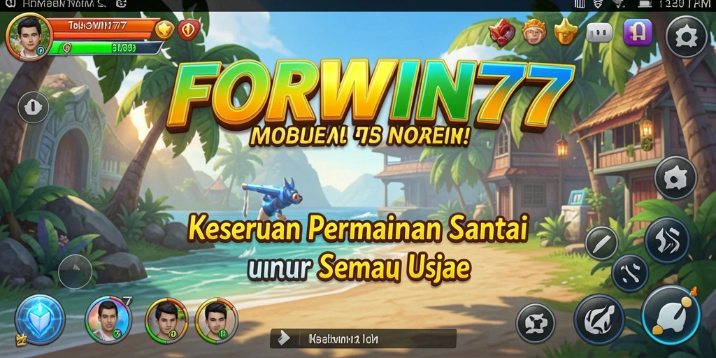 Screenshot gameplay FORWIN77 menampilkan keseruan dan grafis yang memukau.