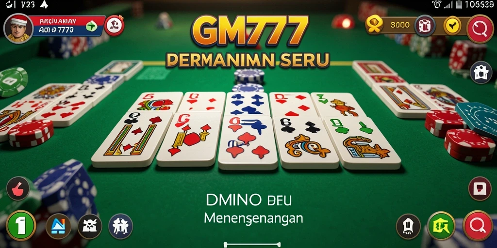 Tampilan gameplay GM777 yang menarik dan dinamis.