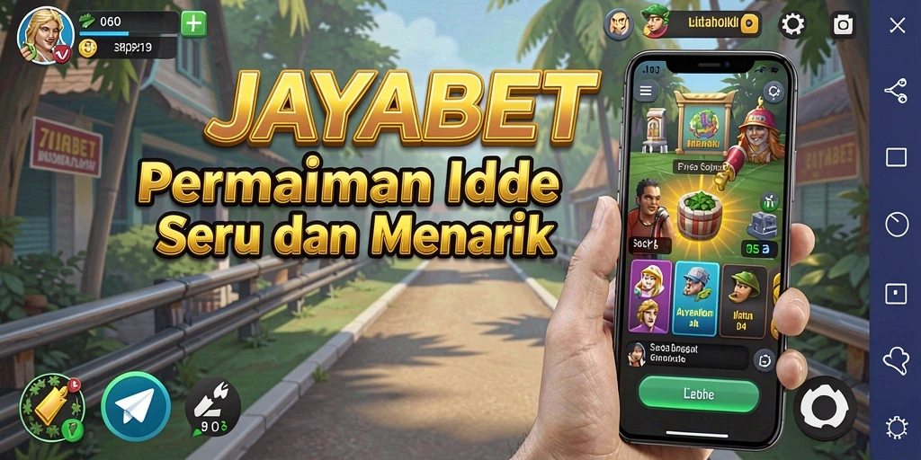 Screenshot utama JAYABET menampilkan pengalaman bermain Idle yang menyenangkan.