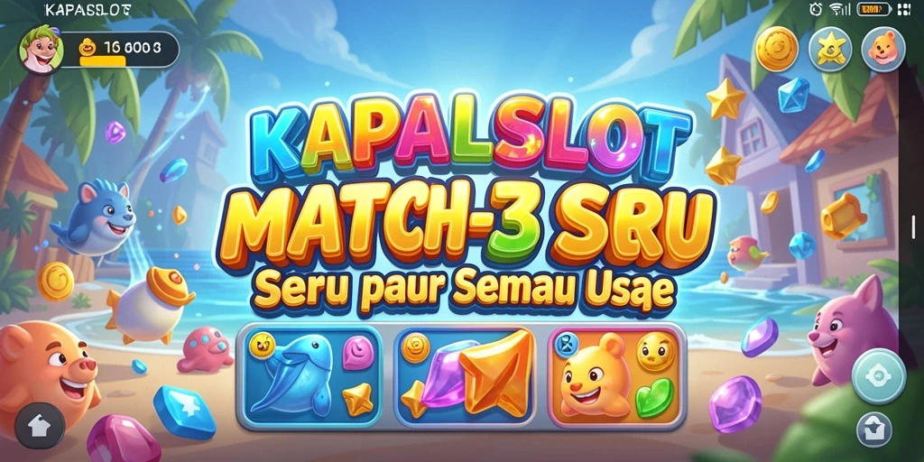 Tampilan gameplay KAPALSLOT yang memikat dan penuh warna.