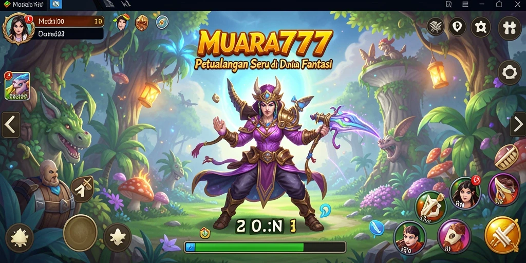 Gameplay seru <strong>MUARA777</strong> yang penuh tantangan dan eksplorasi.